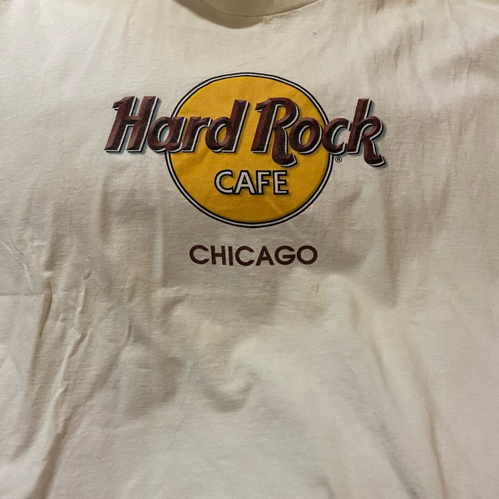 Hard Rock Cafe Chicago tshirt